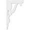 Ekena Millwork Robin Architectural Grade PVC Bracket, 5/8"W X 7"D X 12"H BKTP01X07X12RB - alternate 3